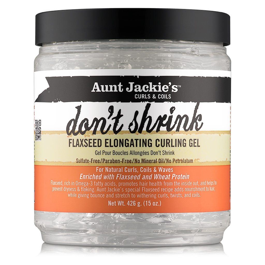 Aunt Jackie's Don't Shrink! Elongating Flaxseed Gel 15 oz Curl Definers Aunt Jackie's 