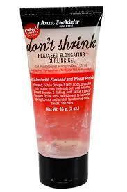 Aunt Jackie's Don't Shrink! Elongating Flaxseed Gel Curl Definers Aunt Jackie's 3 oz 