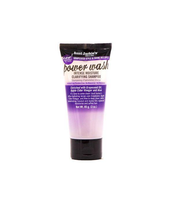 Aunt Jackie's Grapeseed Collection Power Wash Intense Moisture Clarifying Shampoo Shampoos Aunt Jackie's 3 oz 