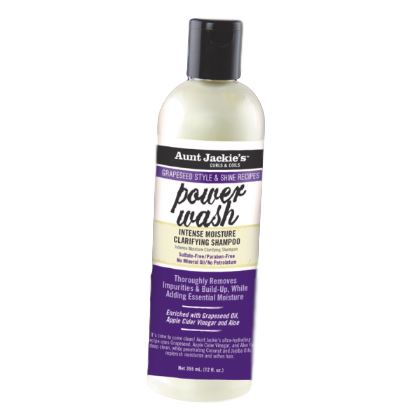 Aunt Jackie's Grapeseed Collection Power Wash Intense Moisture Clarifying Shampoo Shampoos Aunt Jackie's 