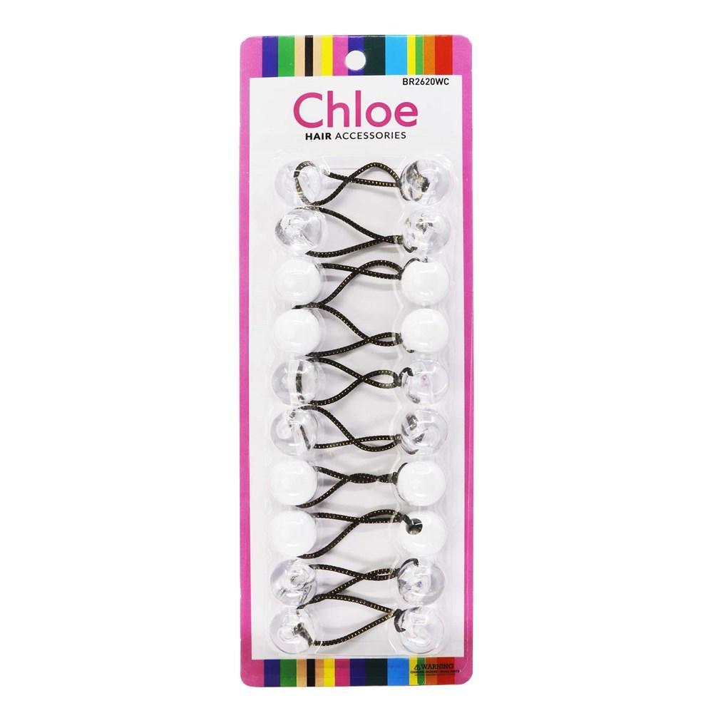 CHLOE 20mm Children's Bobbles (10pcs) Beauty Club Outlet Clear 