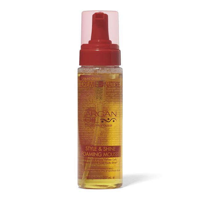 Creme of Nature Style & Shine Foaming Mousse Curl Definers Creme of Nature 