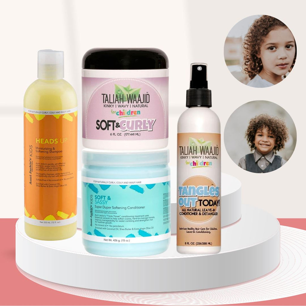 Curly Hair Routine Bundle for Kids - Medium to Loose Curls Product Bundles Beauty Club Outlet 
