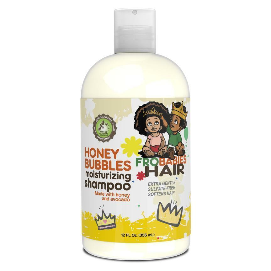 Fro Babies Honey Bubbles Moisturizing Shampoo 12 oz Children's Products Fro Babies 