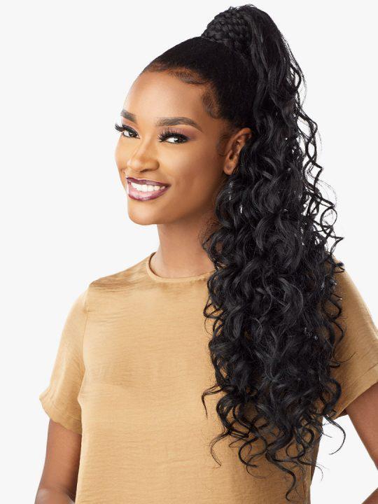 Instant Pony Wrap - Braided Loose Deep Wave 26" Beauty Club Outlet 