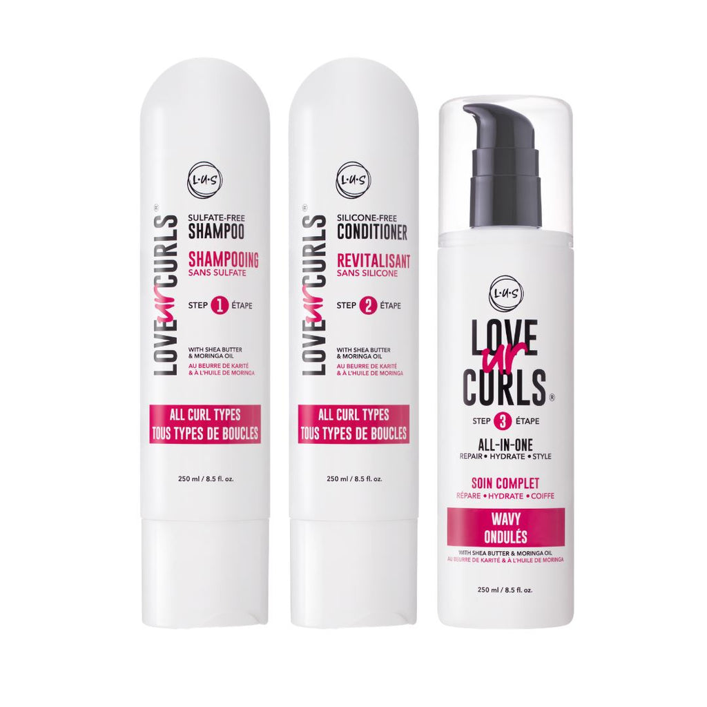LUS 3 Step System: Wavy Product Bundles LUS Brands 