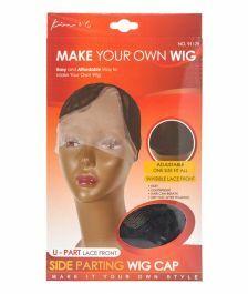 Make Your Own Wig U-Part Lace Front Side Parting Wig Cap Accessories Kim & C 