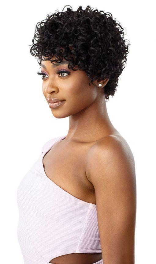 Outre Duby Human Hair Soft Curly Cut Wigs Outre 
