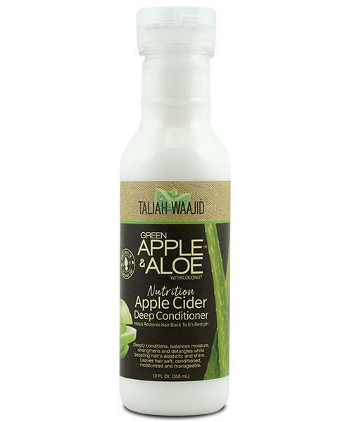 Taliah Waajid Green Apple & Aloe Apple Cider Deep Conditioner 12 oz Taliah Waajiid 