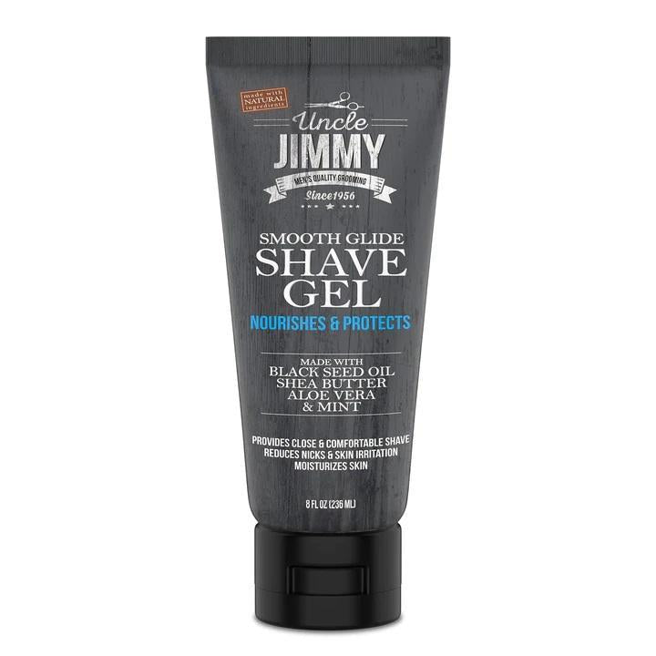 Uncle Jimmy Smooth Glide Shave Gel 8 oz Beauty Club Outlet 
